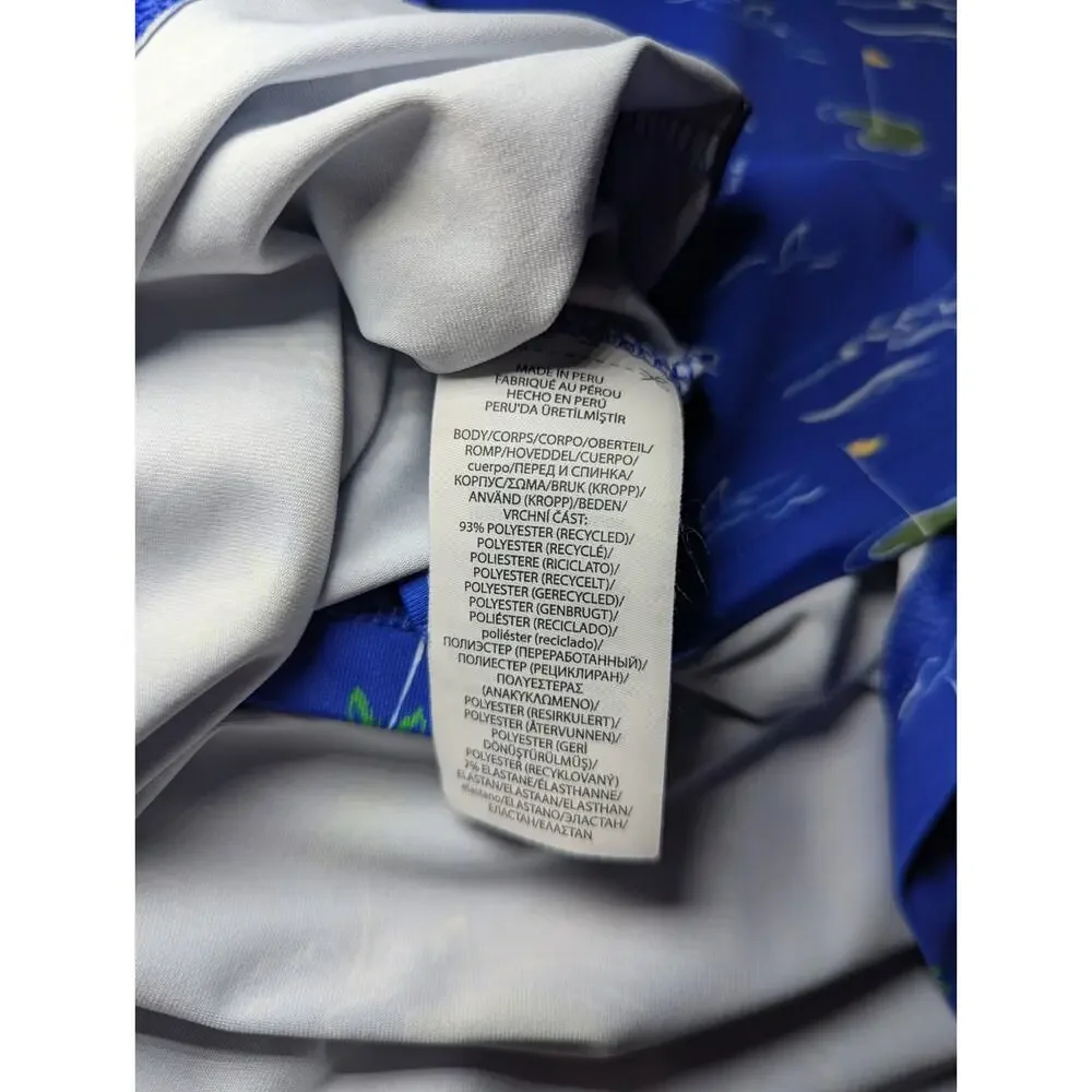 RLX Ralph Lauren Men's Large 121st U.S. Open Torrey Pines Golf Polo Blue